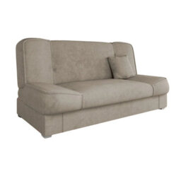 Gabi Grey Sofa Bed With Storage Comfortable 3 Seater Couch With Sleeping Function Orinoco22 - thumbnail 4