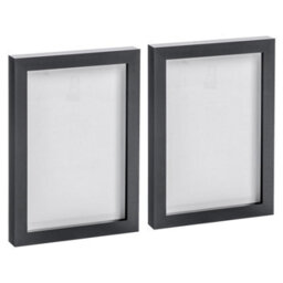 "Nicola Spring Photo Frames - A5 (6"" X 8"") - Black - Pack Of 2" - thumbnail 1