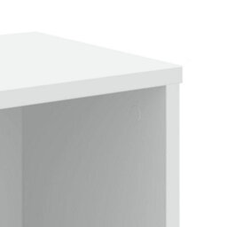 Berkfield Bookcase White 50X25X105 Cm Engineered Wood - thumbnail 7