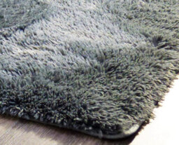Shaggy Rug Super Soft Anti-Slip Machine Washable Carpet Mat Living Bedroom Bathroom Extra Dark Grey Charcoal 120 X 170 Cm. - thumbnail 4