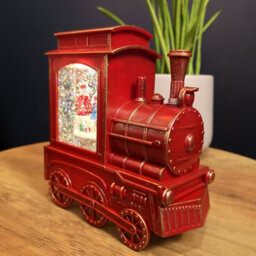 Samuel Alexander 17Cm Battery Operated Light Up Snowswirl All Aboard Christmas Decoration With Leds - thumbnail 4