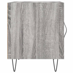 Berkfield Bedside Cabinet Grey Sonoma 40X40X50 Cm Engineered Wood - thumbnail 7