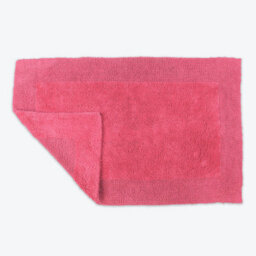 Allure Bath Fashions Elegance Reversible Heavyweight Bath Mat - Hot Pink - thumbnail 1
