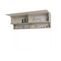 Arte Charlie Ch-17 Hanging Cabinet 213 Cm In Cashmere - Wide Wall-Mounted Storage With Optional Led - thumbnail 3