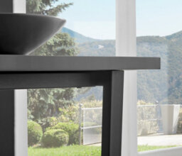 Furniturebox Uk Carson White Marble Effect Square Dining Table & 2 Grey Willow Chairs - thumbnail 6