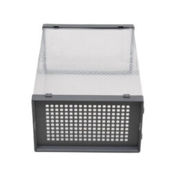 12X Grey Plastic Shoe Storage Boxes Drawer Stackable Foldable Durable Organiser - thumbnail 3