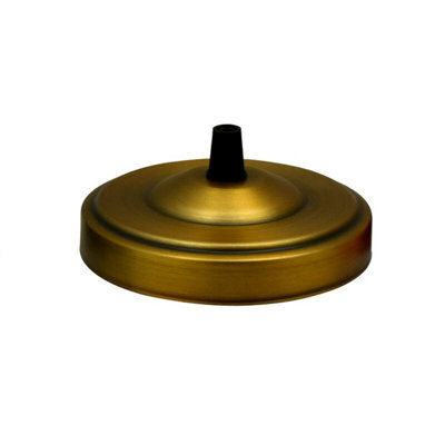 Antique Metal Ceiling Rose Light Fitting 108mm Round Canopy Plate With Accessories For Pendant Lights Chandeliers And Hanging Lamp - image 1