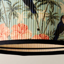 Valuelights Daintree Small Pastel Jungle Bamboo Drum Ceiling Lamp Shade (D)25Cm - thumbnail 6