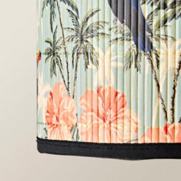 Valuelights Daintree Small Pastel Jungle Bamboo Drum Ceiling Lamp Shade (D)25Cm - thumbnail 5