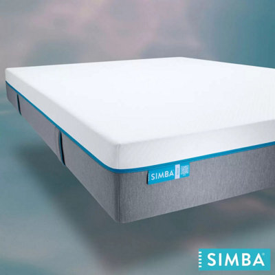 Simba Hybrid Inter Rolled Mattress Small Double (120 X 190 Cm) - Medium Firm, Springs, 23 Cm Depth, Breathable & Hypoallergenic - image 1