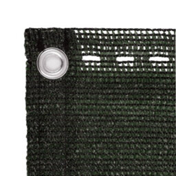 Berkfield Balcony Screen Dark Green 75X600 Cm Hdpe - thumbnail 3