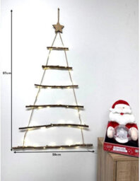 Spot On Dealz 40 Indoor Christmas Decorations Lights Twig Wall Tree Led Christmas Lights Ornament Warm White Xmas - thumbnail 3