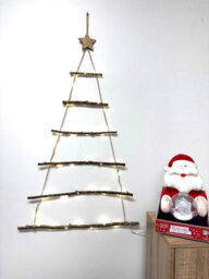 Spot On Dealz 40 Indoor Christmas Decorations Lights Twig Wall Tree Led Christmas Lights Ornament Warm White Xmas - thumbnail 2