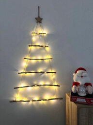 Spot On Dealz 40 Indoor Christmas Decorations Lights Twig Wall Tree Led Christmas Lights Ornament Warm White Xmas - thumbnail 1