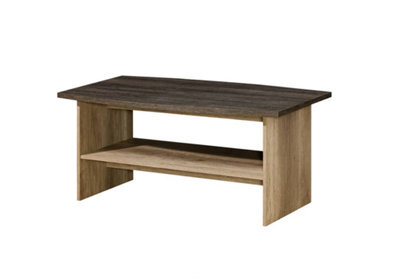 Arte Romero R12 Coffee Table - Robust Natural Charm In Oak Canyon, H550mm W1200mm D700mm