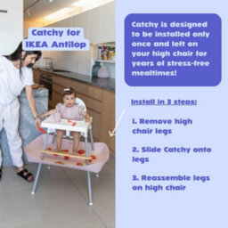 Catchy Highchair Food Catcher  Compatible With Stokke Tripp Trapp & 11 Others - thumbnail 5