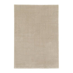 Melrose Solero Decorative Arc Lines Natural Medium Indoor Area Rug 120/170Cm - thumbnail 5