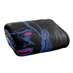 Universal Monsters Silky Neon Dracula Soft Touch Blanket Blue/black (One Size) - thumbnail 3