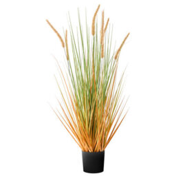 Beliani Artificial Plant Bristlegrass 90 Cm Green - thumbnail 1