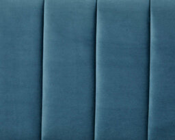 Home Detail Thomas Velvet Fabric 3 Seater Sofa, Blue - thumbnail 9
