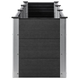 Berkfield Garden Raised Bed 300X50X54 Cm Wpc Grey - thumbnail 4
