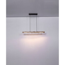 Luminosa Lighting Luminosa Felicitas 100Cm Bar Pendant Ceiling Light Matt Black Led 3000K - thumbnail 6