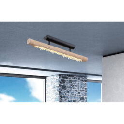 Luminosa Lighting Luminosa Felicitas 100Cm Bar Pendant Ceiling Light Matt Black Led 3000K - thumbnail 8