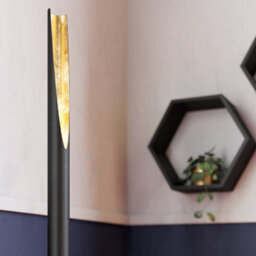 Eglo Barbotto Black Steel/gold Floor Lamp - thumbnail 3
