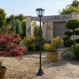 Whitehall Tear Drop Solar Lamp Post Light - thumbnail 2
