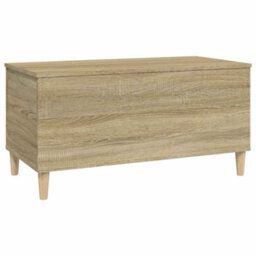 Berkfield Durable Coffee Table Sonoma Oak 90X44.5X45 Cm Engineered Wood - thumbnail 6