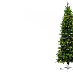 Christmas Tree World The 7Ft/210Cm Pre-Lit Ultra Slim Mixed Pine Tree - thumbnail 4