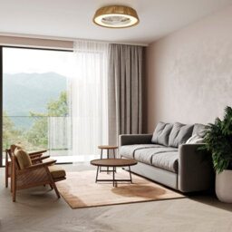 Luminosa Lighting Luminosa Polinesia 19Cm Table Lamp, 2W Led, 3000K, 170Lm, Ip44, Beige Oscu - thumbnail 5