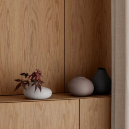 Blomus Nona Set Of 3 Porcelain Vases - Micro Chip - thumbnail 3
