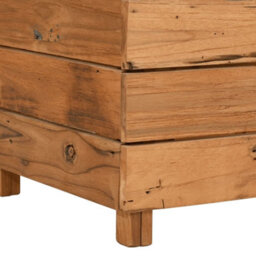 Berkfield Durable Raised Bed 150X40X55 Cm Recycled Teak And Steel - thumbnail 6