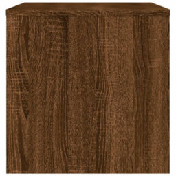 Berkfield Durable Tv Cabinet Brown Oak 80X40X40 Cm Engineered Wood - thumbnail 5