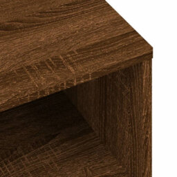 Berkfield Durable Tv Cabinet Brown Oak 80X40X40 Cm Engineered Wood - thumbnail 7