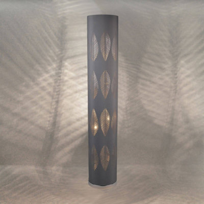 Pagazzi Lighting Pagazzi Esme Grey 112Cm Column Floor Lamp - image 1