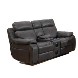 Furnishings For Less UK Tokyo Leatheraire Grey  3 + 2  Electric Recliner Sofas - thumbnail 3