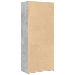 Berkfield Highboard Concrete Grey 80X42.5X185 Cm Engineered Wood - thumbnail 6