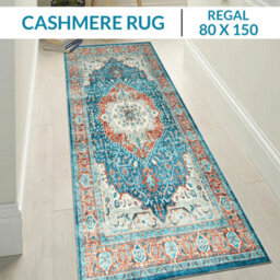 Ameha Modern Living Room Kitchen Area Cashmere Mat Hallway Lobby Luxury Door Carpet  Floor Regal Mat, 80X150Cm - thumbnail 1