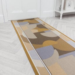 Malis Hallway Runner Rug - Hardwearing, Non-Slip & Durable Carpet For Hall, Kitchen & Corridor - thumbnail 1