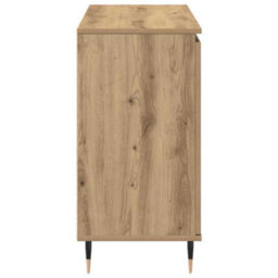 Berkfield Sideboard With Doors & Drawers Artisan Oak 101,5X35X70 Cm - thumbnail 7