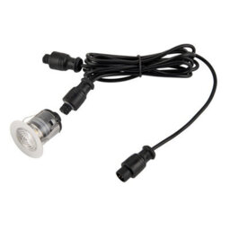Luminosa Lighting Luminosa Ikonpro Cct 3000K/4000K 25mm Ip67 0.75W Outdoor Recessed Ground Light Polished Stainless Steel - thumbnail 3