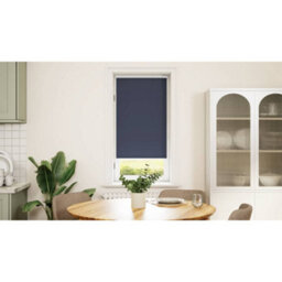 Berkfield Reflective Roller Blind Blackout 60 X 120 Cm Marine / Blue - thumbnail 2