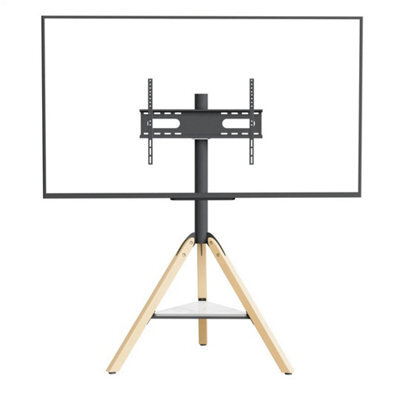 Adjustable Swivel Tripod Corner Tv Stand - image 1