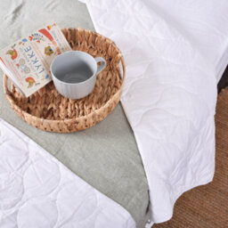 Lancashire Textiles 1Tog Cotton Super King Duvet Anti-Allergic Lightweight Blanket For Deep And Comfortable Sleep- 220 X 260mm - thumbnail 6