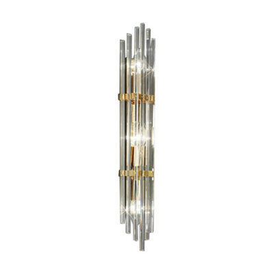 Luminosa Lighting Luminosa Ontario Lifestyle Wall Light Polished Gold, 3X E14 - image 1