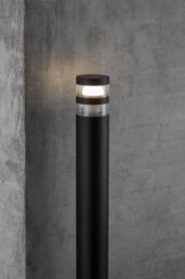 Nordlux Birk Outdoor Aluminium Garden Post Weatherproof Black,mains - thumbnail 1