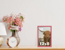 12X8 Pink Picture Frame (30.5 X 20.3Cm) Poster, Photo, Artwork, Gallery Wall Or Print - thumbnail 2
