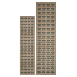 Loomed Kukoon Handwoven Jute Smart Cream Machine Washable Soft Area Rug With Bordered - 240 X 60Cm - thumbnail 6